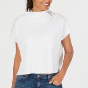 Eileen Fisher Funnel-neck top - Plus - black - 1X/2X